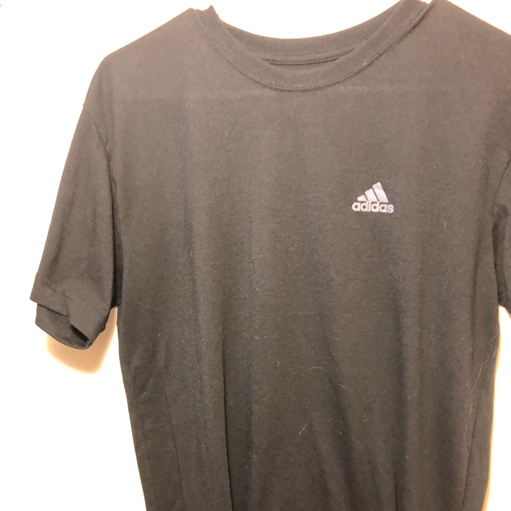 Black Adidas Short Sleeve T-Shirt